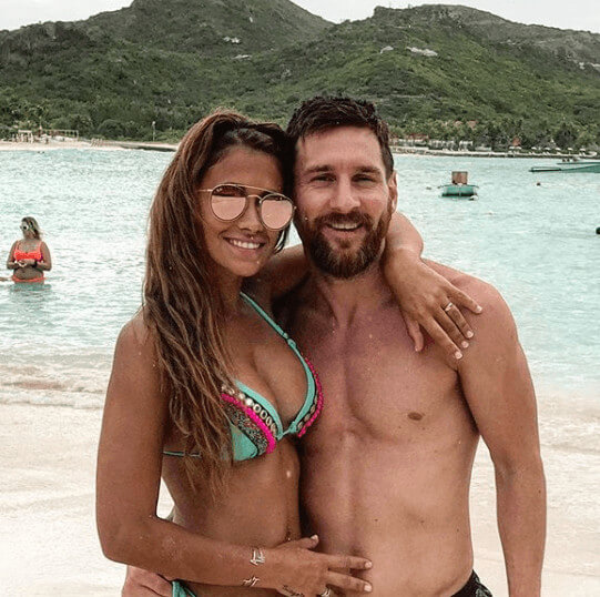 Antonella Roccuzzo Honeymoon Picture